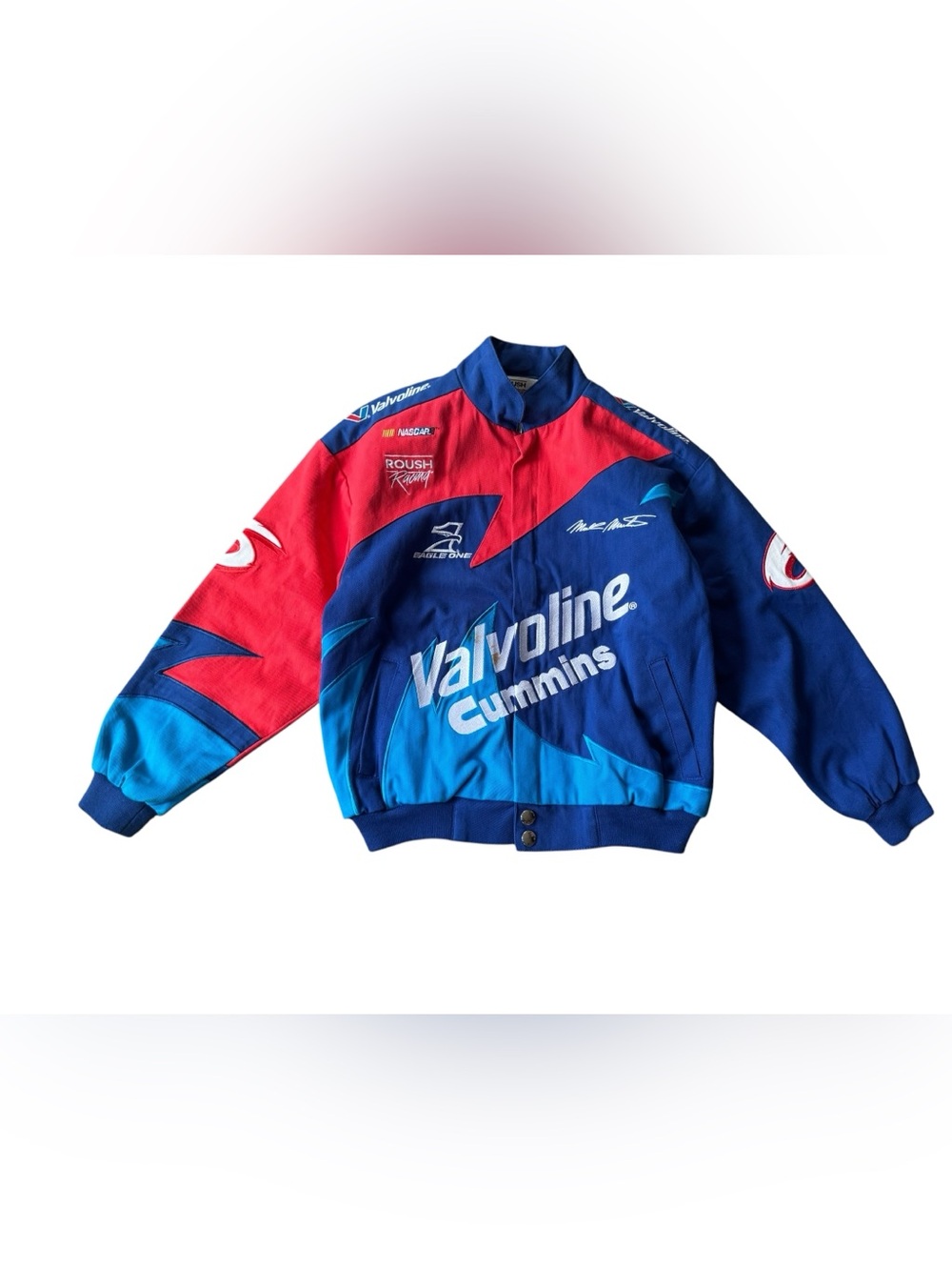 Vintage Valvoline Cummins Roush Racing NASCAR Jacket Youth 10/12